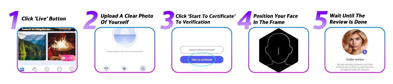 Poppo Live Host Face Verification Guide - Step by step
